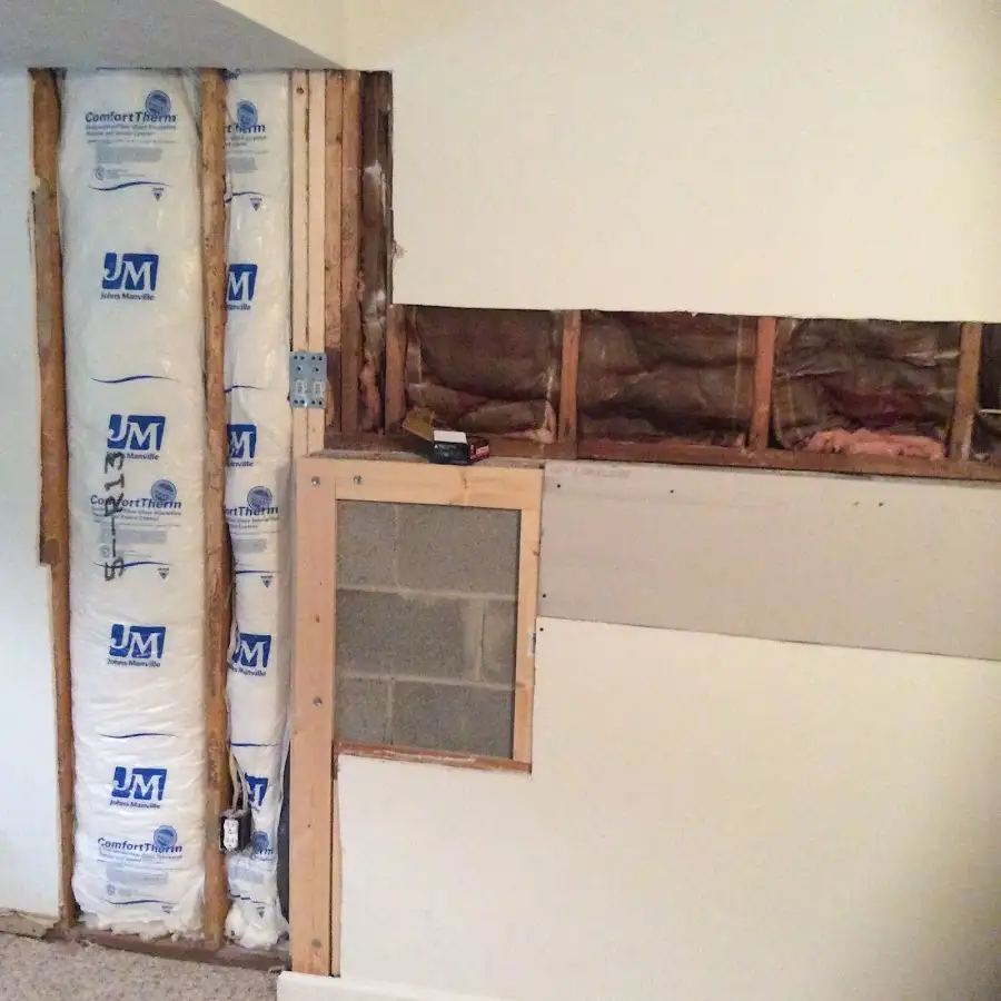 Wall insulation replacement during Odor Removal & Deodorization in Oak Bluffs